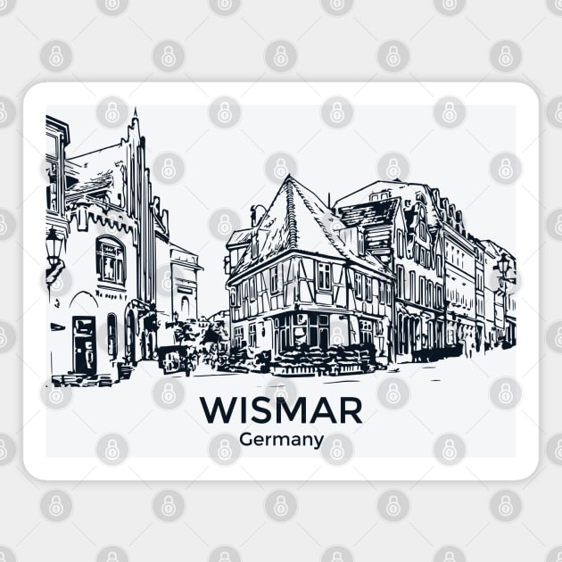 Wismar - Germany Magnet by Lakeric